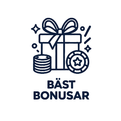 Casinon med bäst bonusar